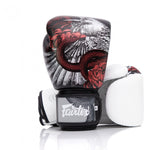 Fairtex BGV24 Beauty Of Survival Leather Muay Thai Boxing Gloves