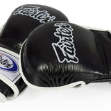 Fairtex Sparring Leather MMA Gloves FGV15 Hybrid Martial Arts 5-6 oz.