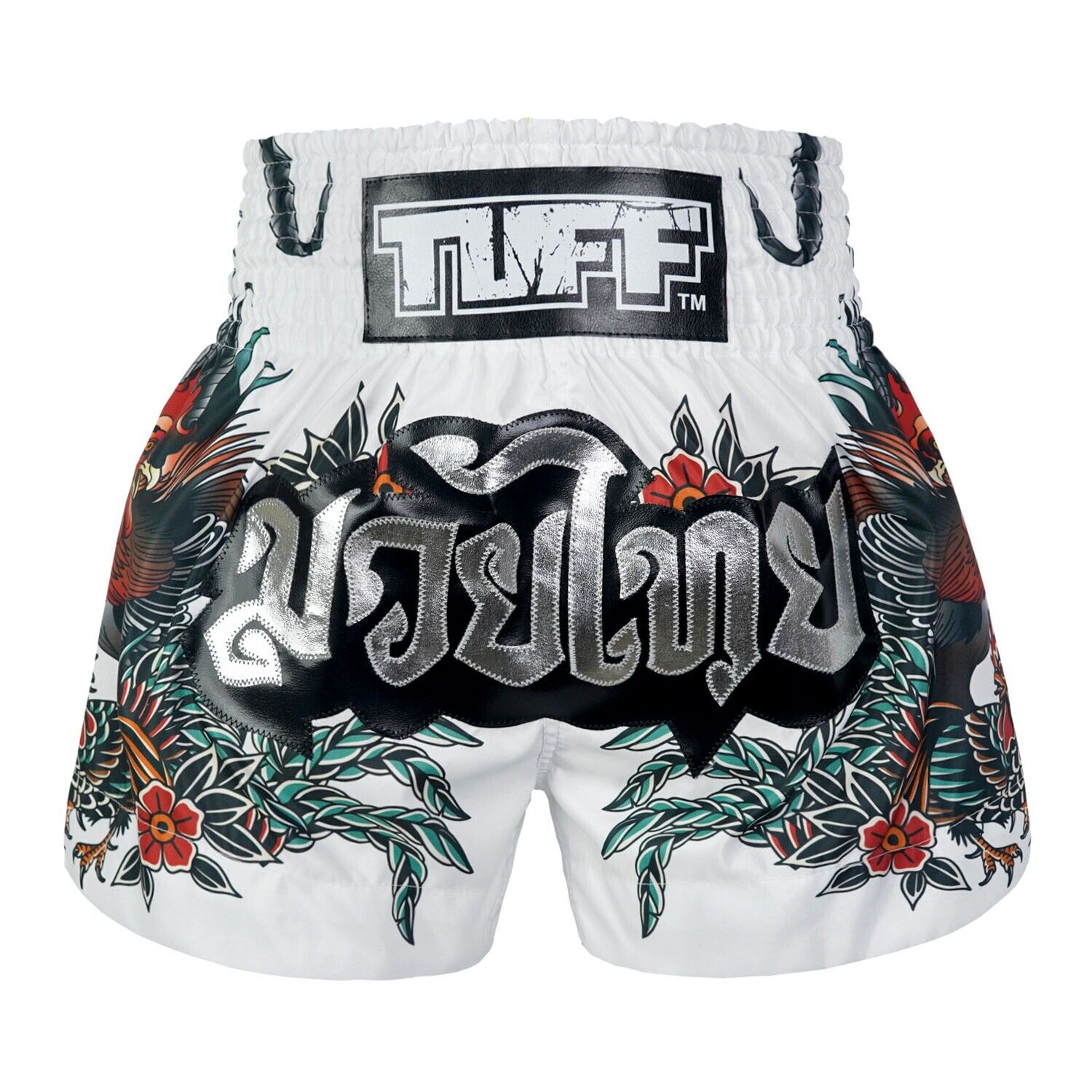 TUFF Muay Thai Shorts Origin of Thai Rooster MS677 – Budo Online