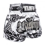 TUFF Muay Thai Shorts The Great Hongsa White MS631