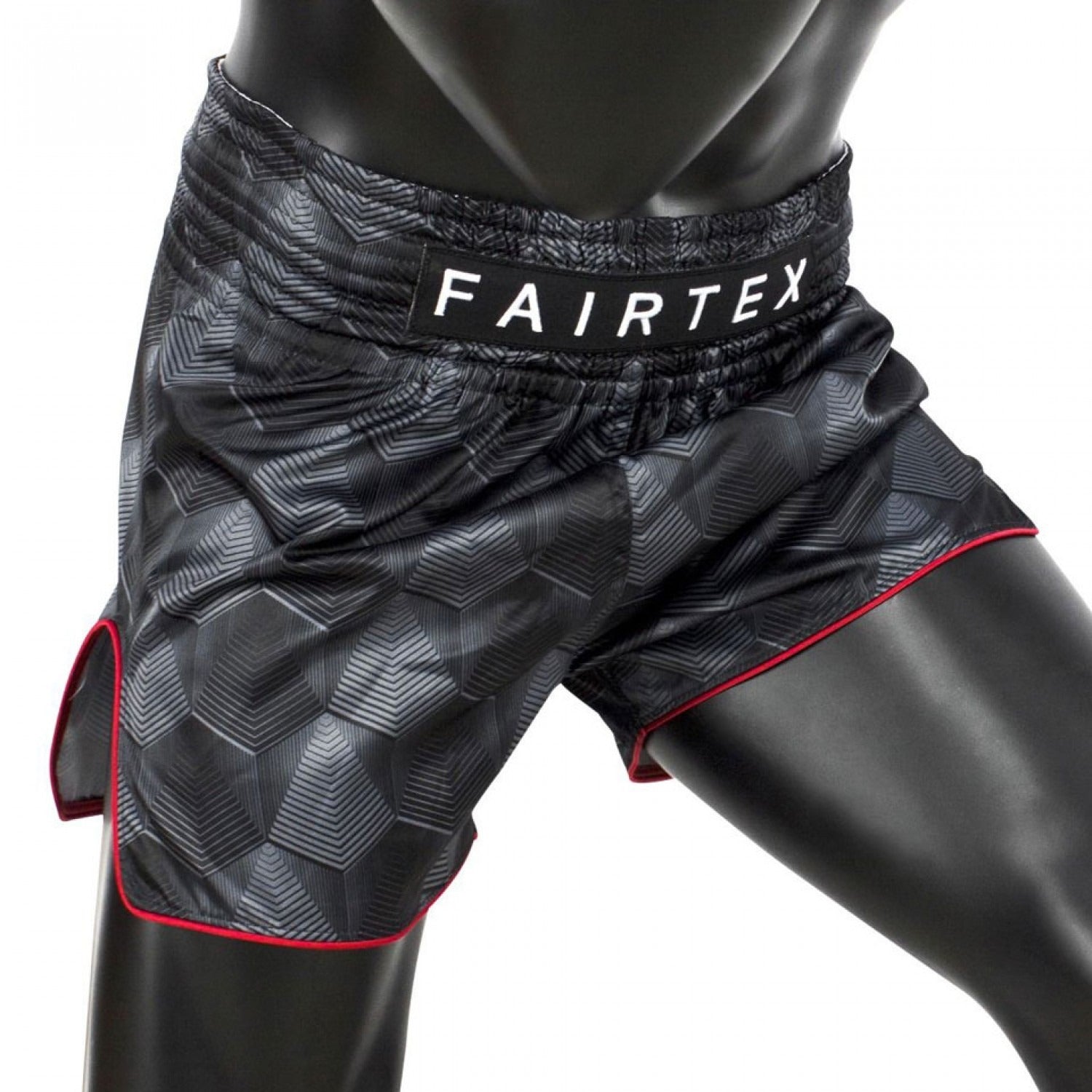 Fairtex Stealth Muay Thai Shorts Slim Cut BS1901 Black
