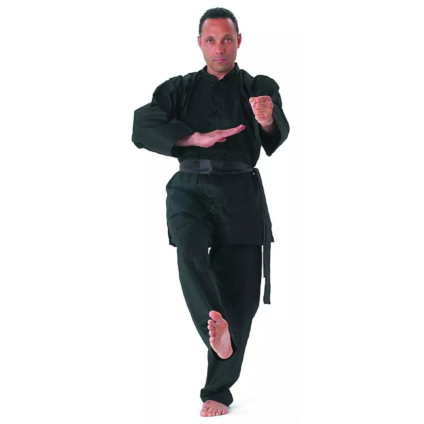 Cimac Kung Fu Uniform Black Martial Arts Outfit