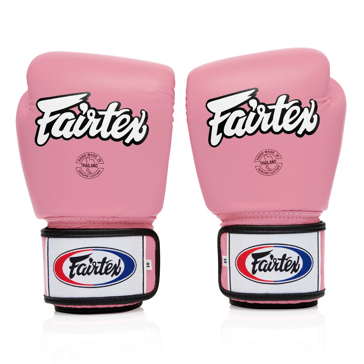 Fairtex BGV1 Boxing Gloves Leather Muay Thai Pink
