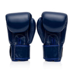 Fairtex BGV1 Boxing Gloves Leather Muay Thai Blue