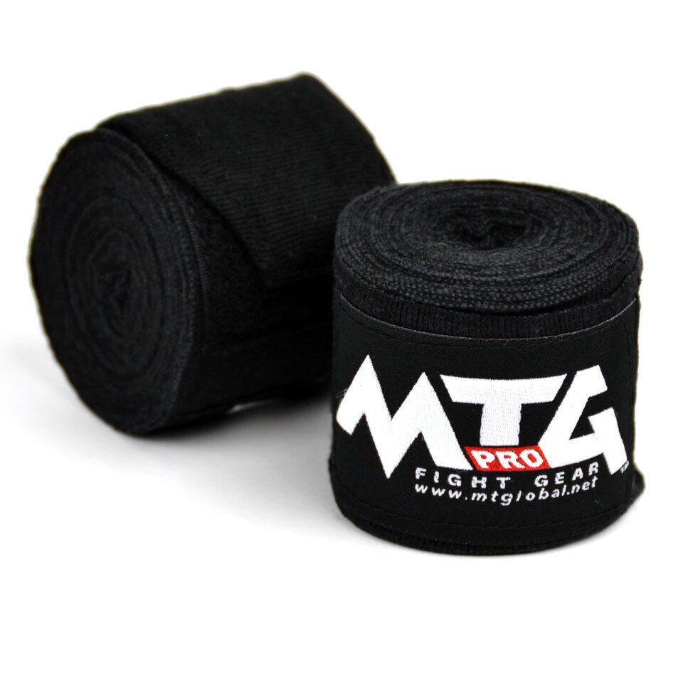 MTG Pro Boxing Hand Wraps Elasticated 2.5m Muay Thai