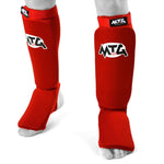MTG Pro Shinguards Insteps Elasticated Muay Thai Karate
