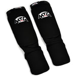 MTG Pro Shinguards Insteps Elasticated Muay Thai Karate