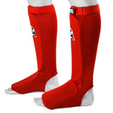 MTG Pro Shinguards Insteps Elasticated Muay Thai Karate
