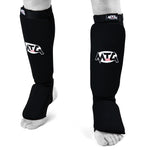 MTG Pro Shinguards Insteps Elasticated Muay Thai Karate