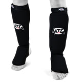 MTG Pro Shinguards Insteps Elasticated Muay Thai Karate