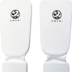 Owari Elastic Karate Shin Guards & Instep Pads Martial Arts