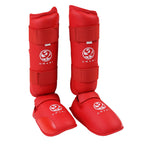 Owari Karate Shin Guards & Removable Instep Pads