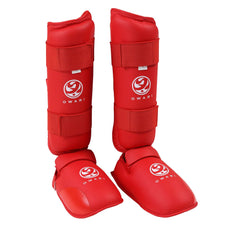 Owari Karate Shin Guards & Removable Instep Pads
