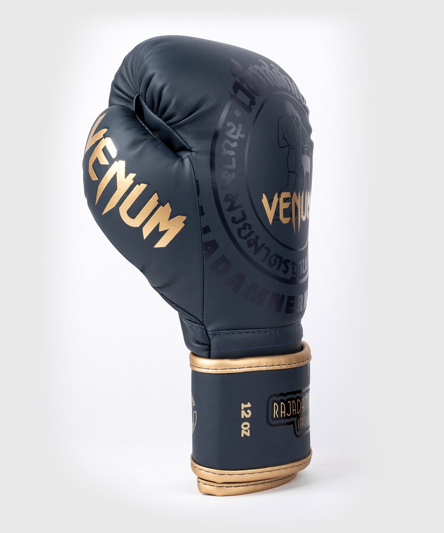 Rajadamnern X Venum Boxing Gloves Muay Thai Blue