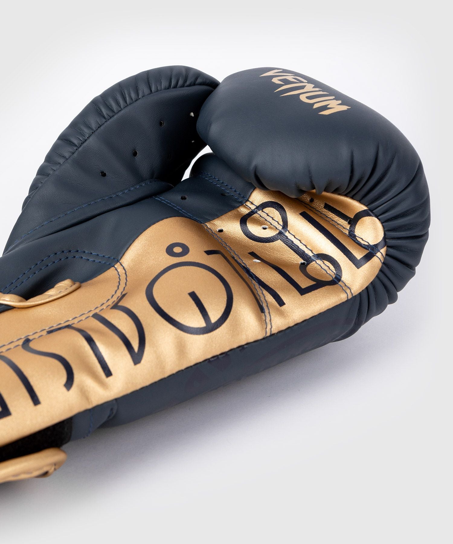 Rajadamnern X Venum Boxing Gloves Muay Thai Blue