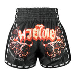 TUFF Muay Thai Shorts Hanuman Flying MSC102 Kickboxing Retro