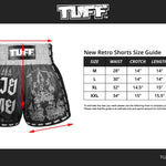 TUFF Muay Thai Shorts Yant Narai Turning The Land Retro Fit