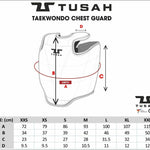 Tusah Taekwondo Body Armour WT Approved Reversible