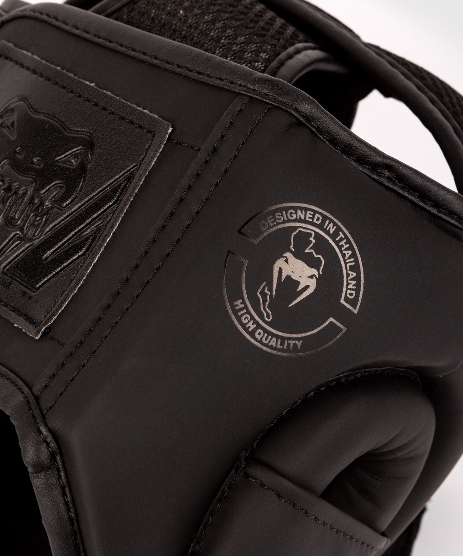 Venum Challenger Kids Boxing Head Guard Black MMA