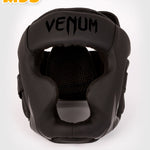 Venum Challenger Kids Boxing Head Guard Black MMA