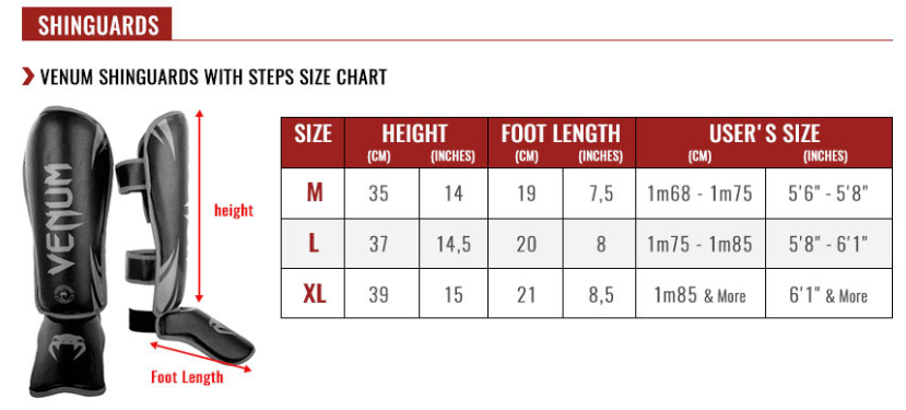 Venum Challenger MMA Shin Guards Black Muay Thai