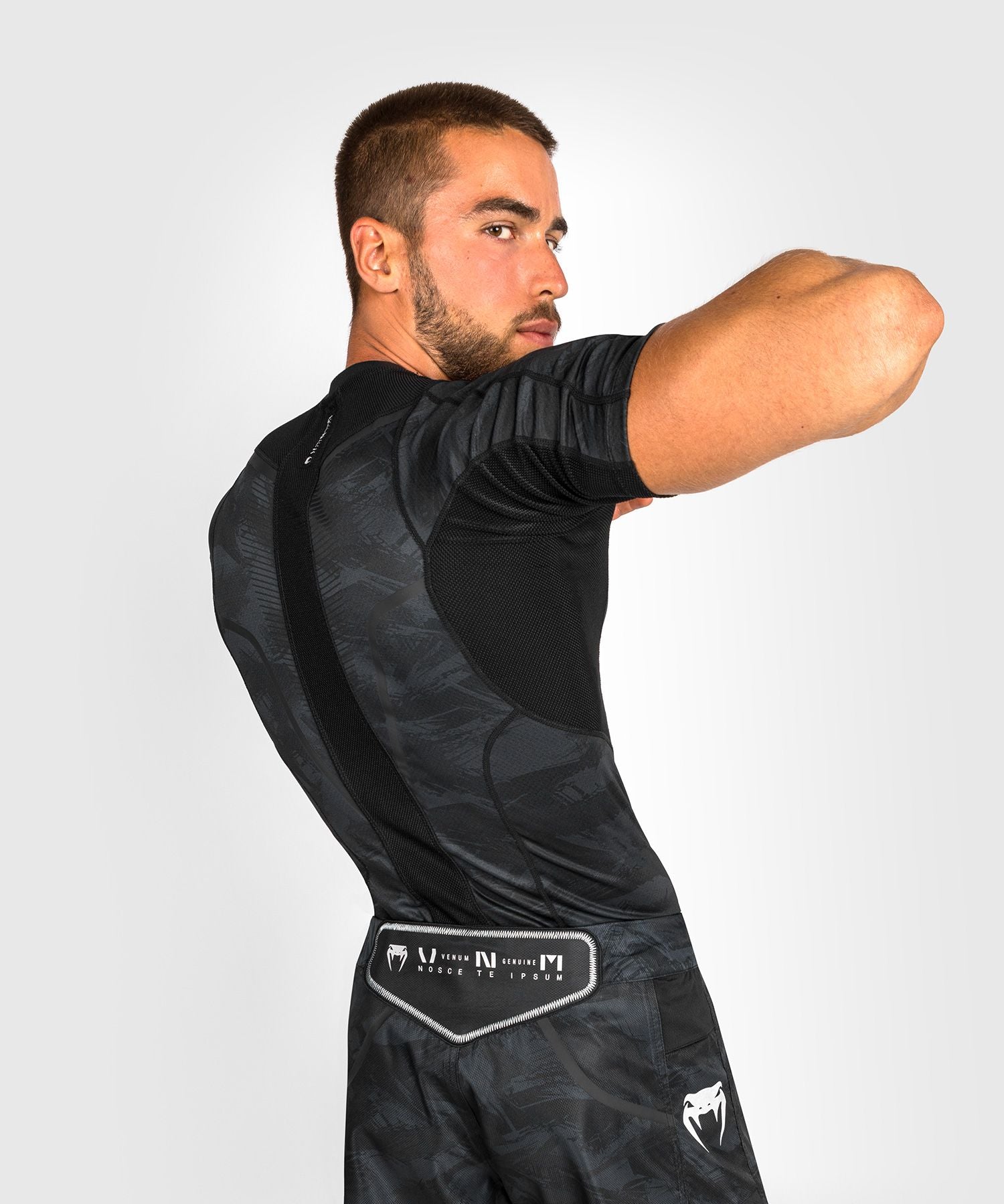 Venum Electron 3.0 Short Sleeve MMA Rashguard BJJ