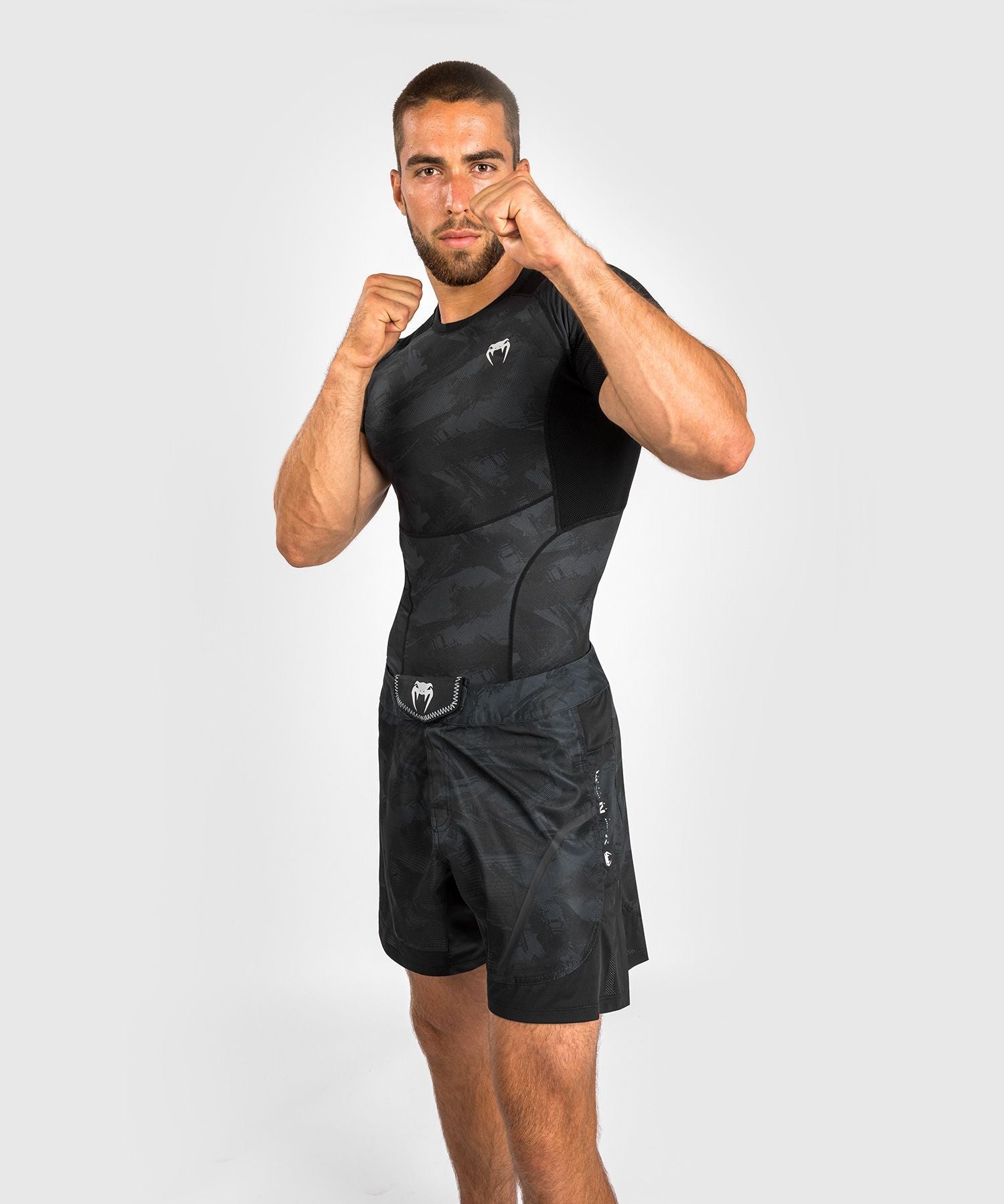 Venum Electron 3.0 Short Sleeve MMA Rashguard BJJ