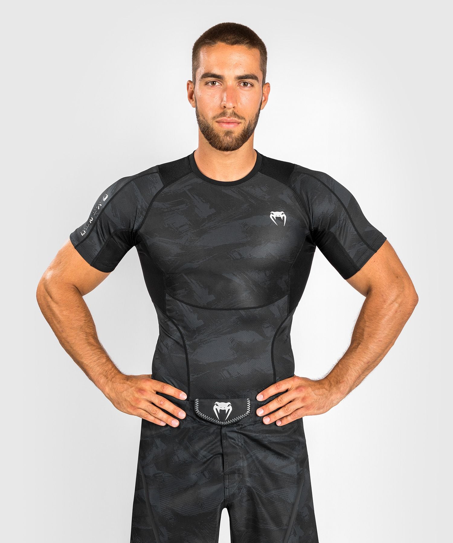 Venum Electron 3.0 Short Sleeve MMA Rashguard BJJ