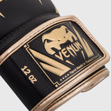 Venum Elite Boxing Gloves - Black/Gold - Handmade