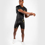 Venum G-Fit Short Sleeve MMA Rashguard BJJ Black & Gold