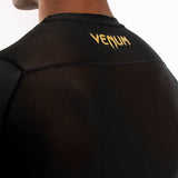 Venum G-Fit Short Sleeve MMA Rashguard BJJ Black & Gold