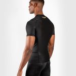 Venum G-Fit Short Sleeve MMA Rashguard BJJ Black & Gold