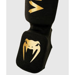 Venum Kontact Shin Guards Black/Gold MMA Kickboxing