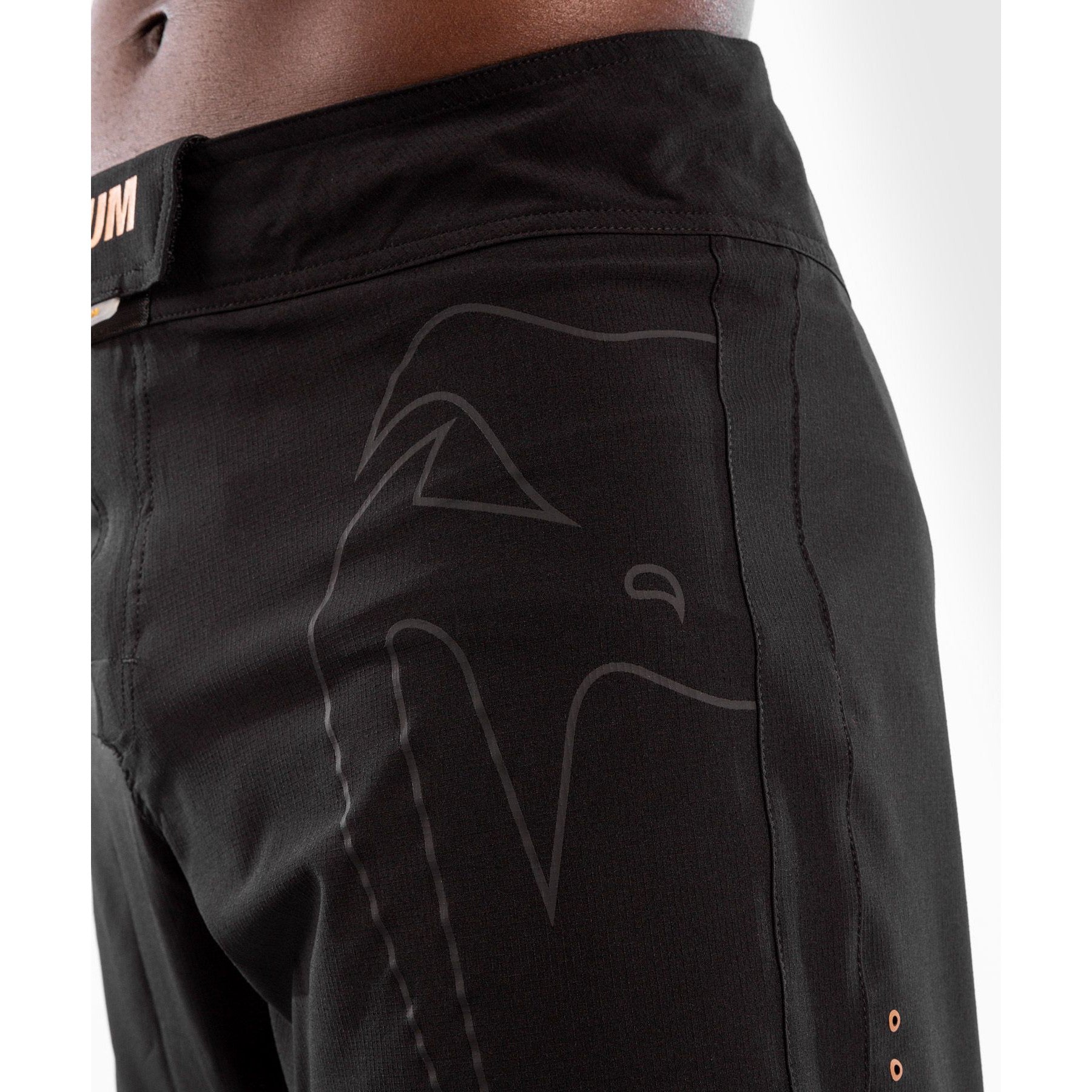 Venum MMA Shorts Light 4.0 Black & Bronze