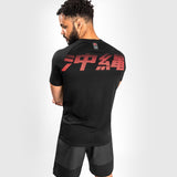 Venum Okinawa 3.0 MMA T-Shirt Athleisure Black Red