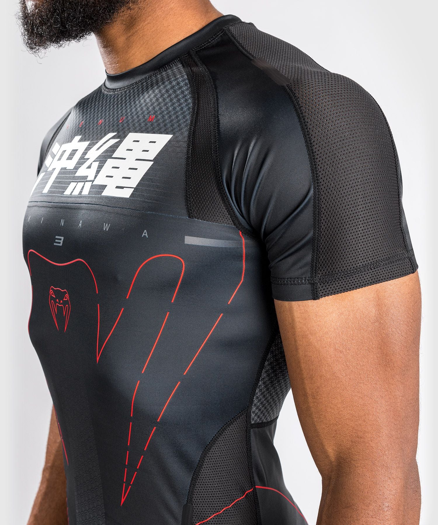 Venum Okinawa 3.0 Short Sleeve BJJ Rashguard MMA