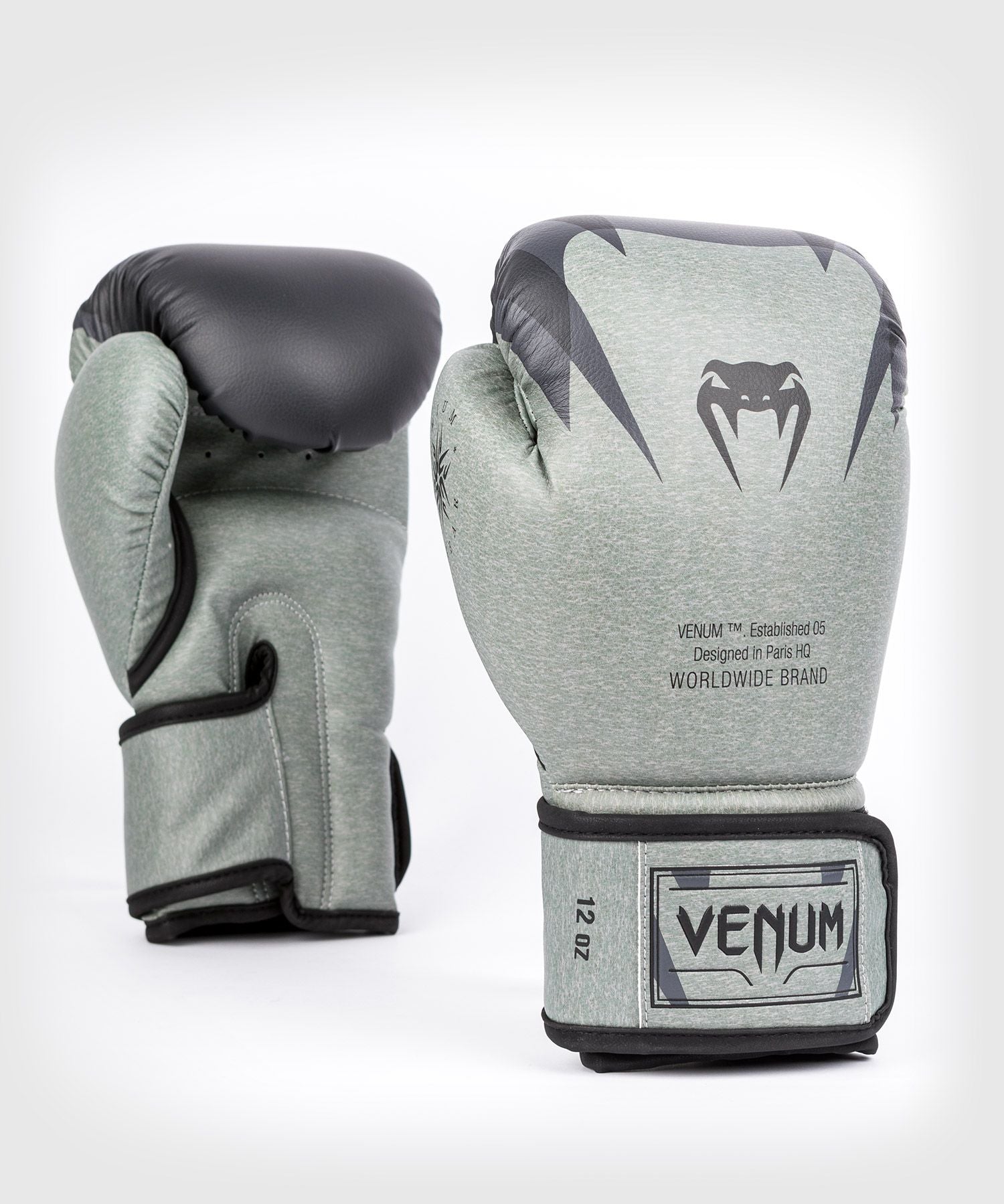 Venum Stone Boxing Gloves Muay Thai Mineral Green