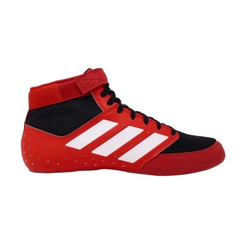 adidas Mens Mat Hog 2.0 Wrestling Shoes Red Adult