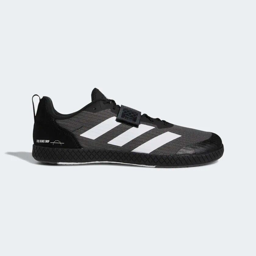 adidas Total Weightlifting Shoes Deadlift Black Mens – Budo Online