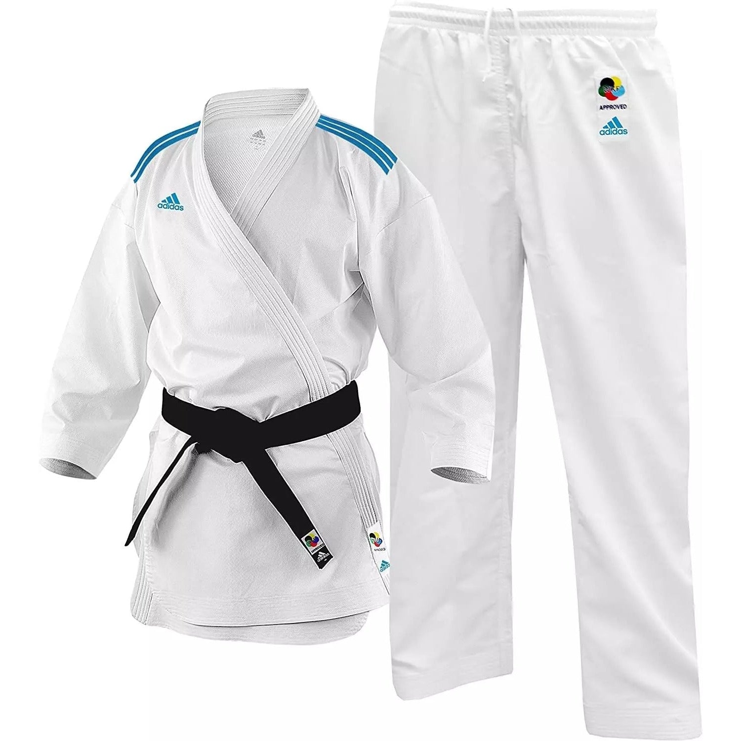 adidas Adi-Zero Kumite WKF Karate Gi Ultra Light Stripes