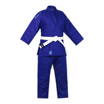 adidas Blue Judo Gi J350 Club 13oz Suit & White Belt