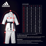 adidas WKF Karate Trousers Japanese Cut Shori 14oz Pants