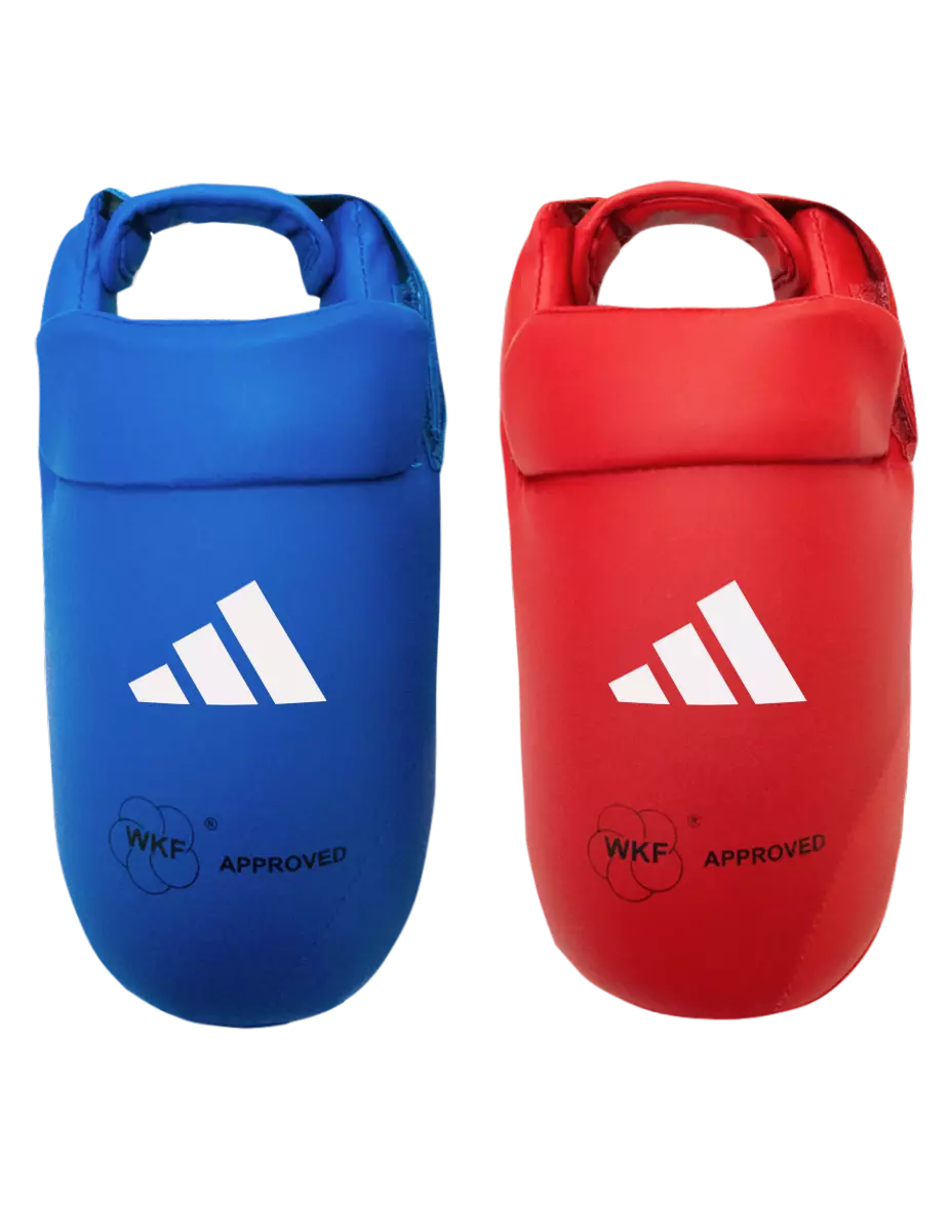 adidas WKF Karate Foot Guards Protectors Pads