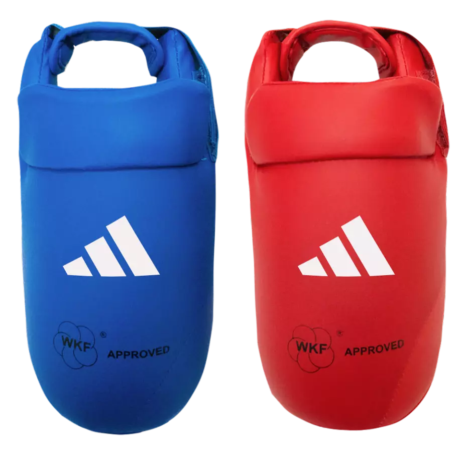 adidas WKF Karate Foot Guards Protectors Pads