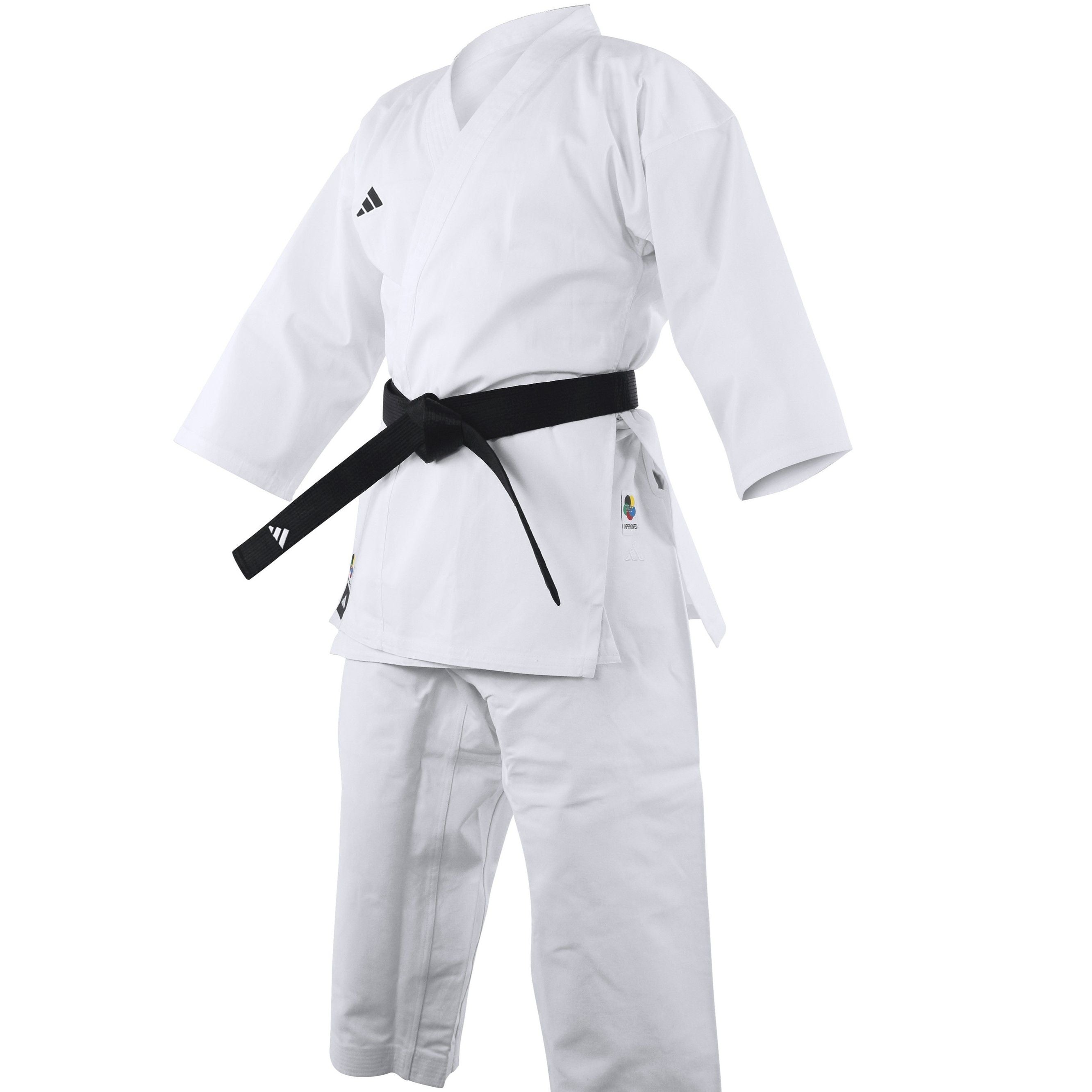 adidas Karate Gi WKF Club Adults White Uniform K220C – Budo Online