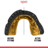adidas OPRO Gold For BRACES Gum Shield Martial Arts Mouth Guard
