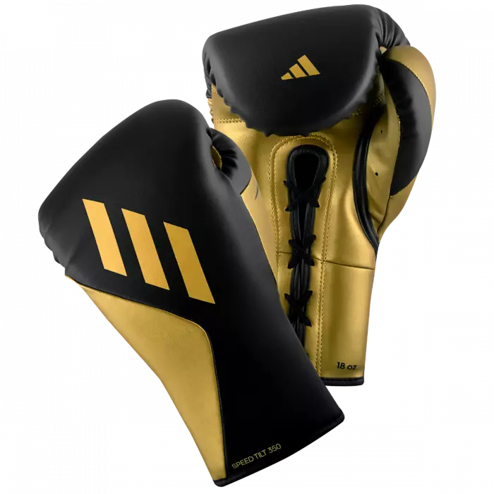 adidas Tilt 350 Pro Lace Boxing Gloves Cactus Leather