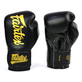 Fairtex Super Sparring Muay Thai Boxing Gloves BGV18 Black 20oz.