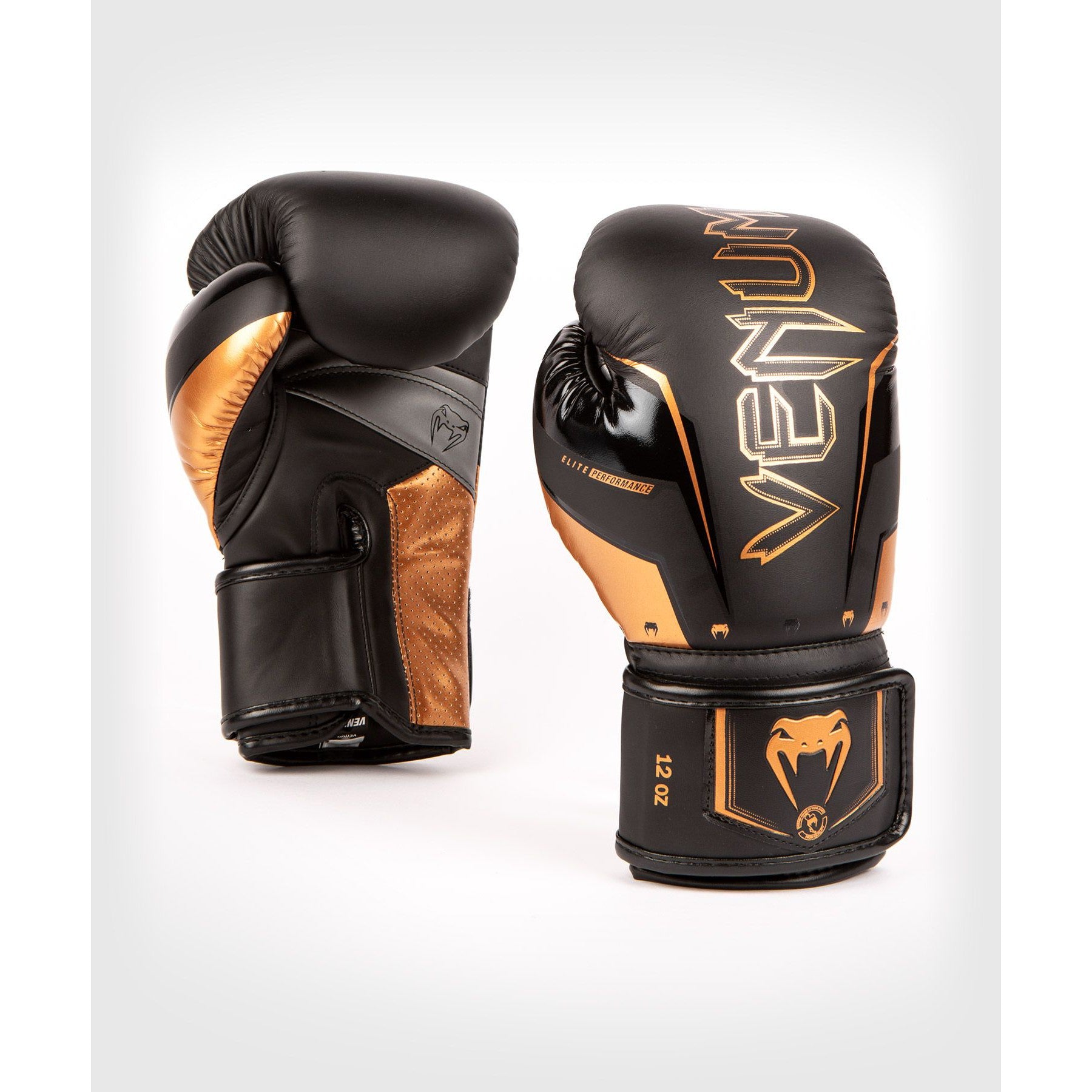 Venum Elite Evo Boxing Gloves - Bronze