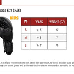 Venum Razor Kids Boxing Gloves Long Cuff Wrist Support